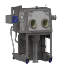 Material Transfer Station - In-Floor Charge Chute Transfer with Rigid Isolator