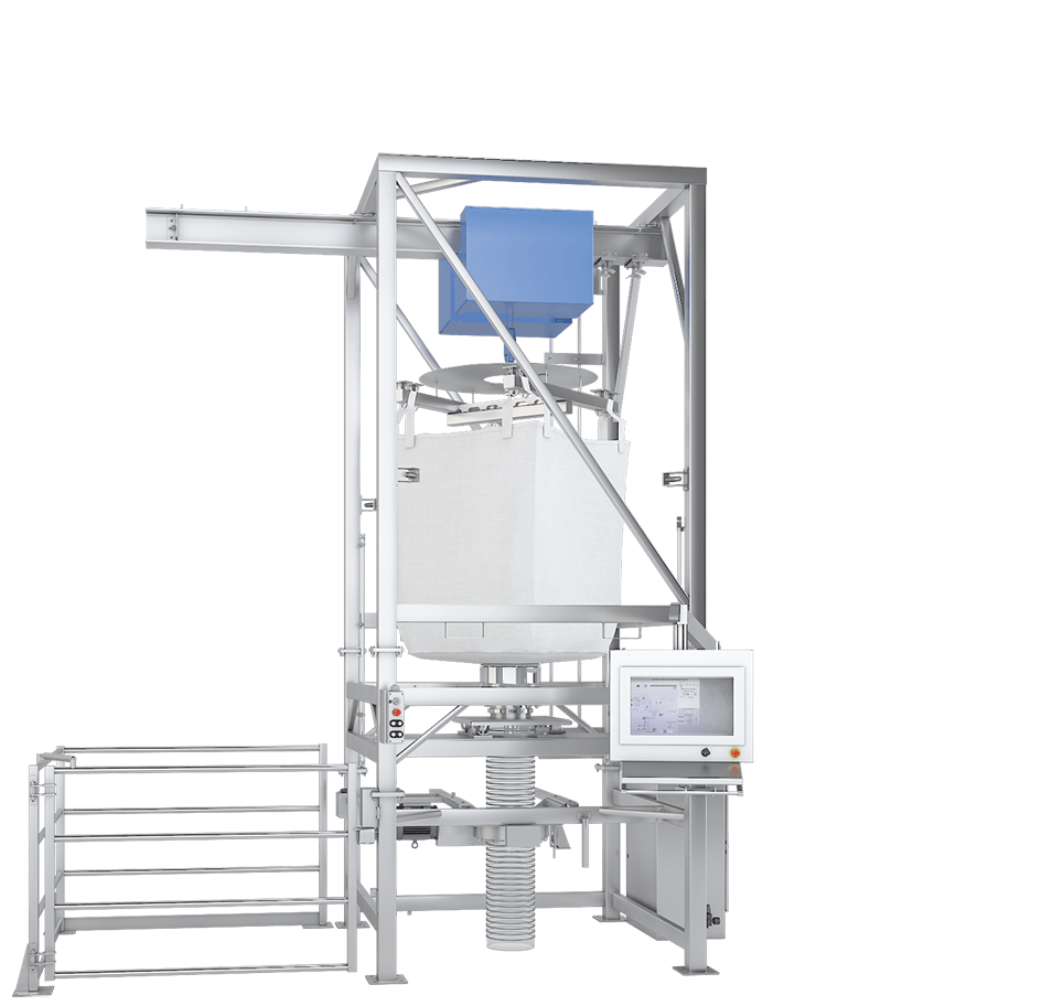 Bulk Bag Unloading Station: SoliValve® with Gravity Chute
