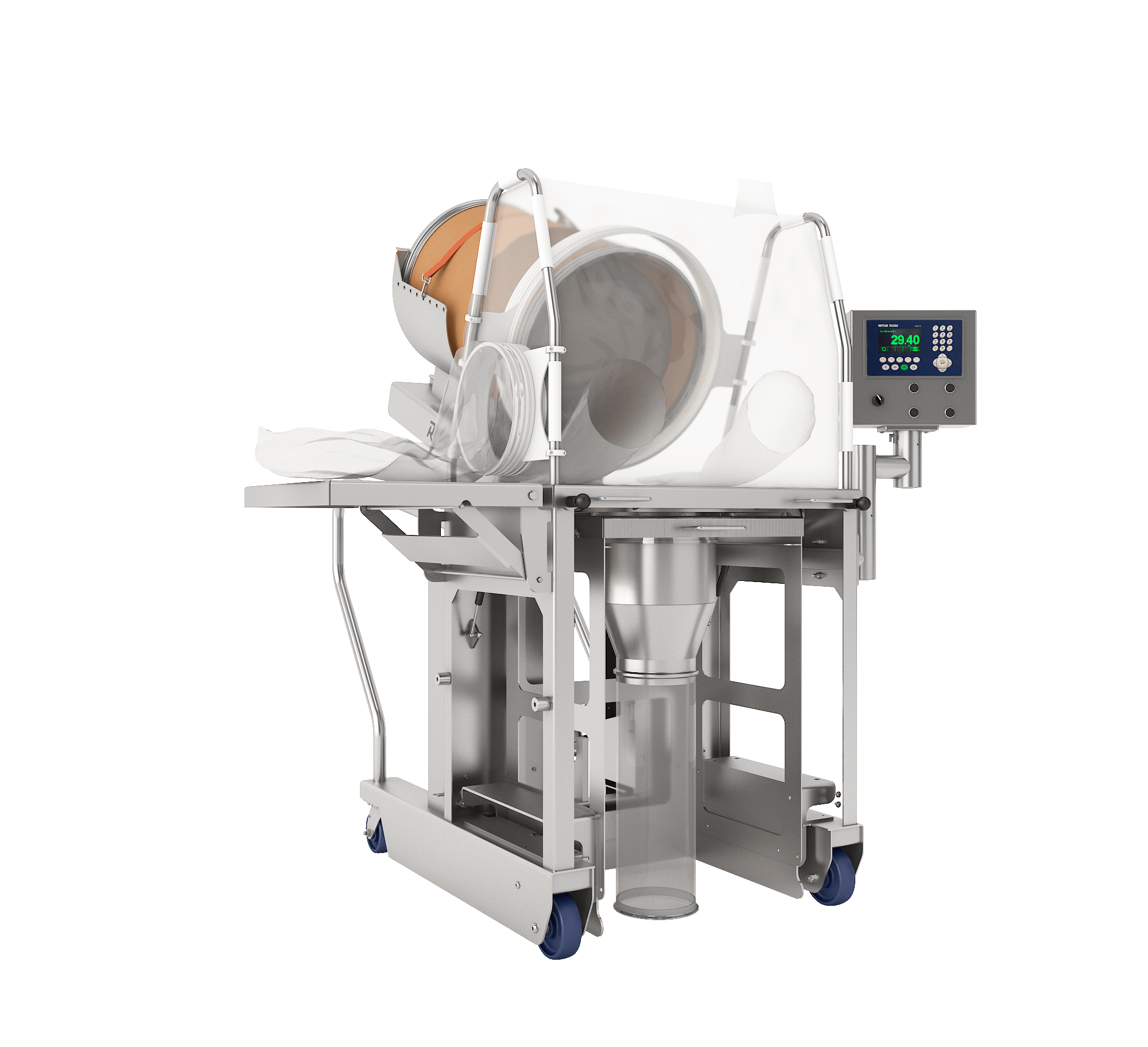 MTS - Flexible Containment with In-Floor Charge Chute